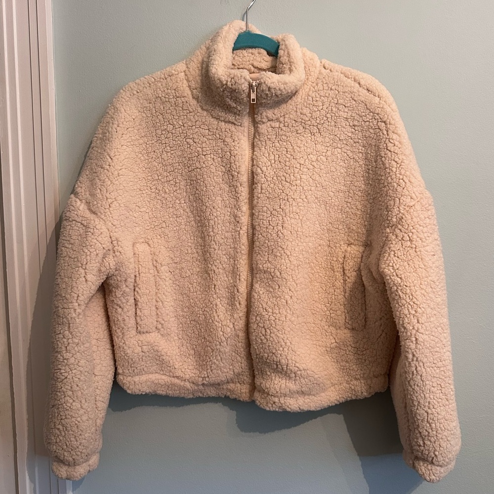 Harper Heritage Cozy Cream Sherpa Jacket